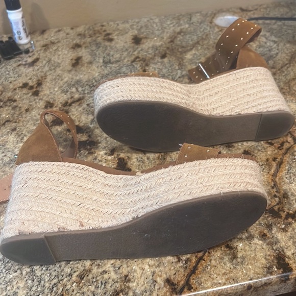 Steve Madden brown studded platform espadrilles - Picture 5 of 8